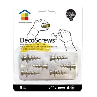 30 lbs. Deco Screws Nickel Sampler Pack