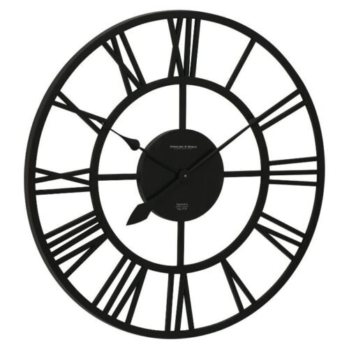 30" Open Faced Roman Numeral Analog Wall Clock