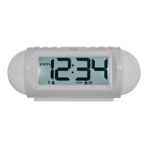 31112 Equity by La Crosse AC Powered Mood Light Alarm Clock with Nature Sound