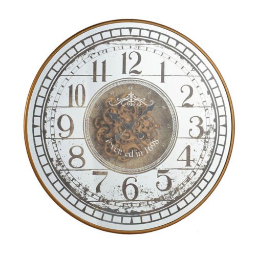 32" Large Open Moving Gears Wall Clock