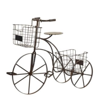 33 in. H x 41 in. W Brown Specialty Metal Indoor Plant