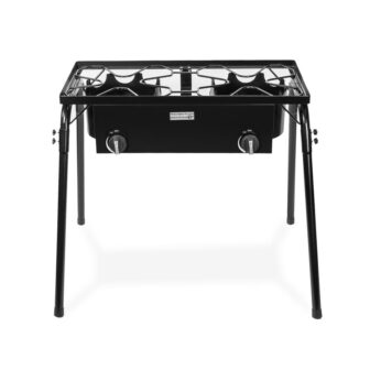 33 in. Outdoor Propane Gas Double Burner Fryer