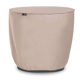 34 in. Dia x 30 in. H Beige Chalet Round Outdoor Patio