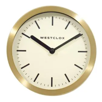 37066 Analog 6 " Metal Gold Quartz Table/Wall Clock Accurate Timekeeping photo 37066 Analog 6 " Metal Gold Quartz Table/Wall Clock Accurate Timekeeping featured image