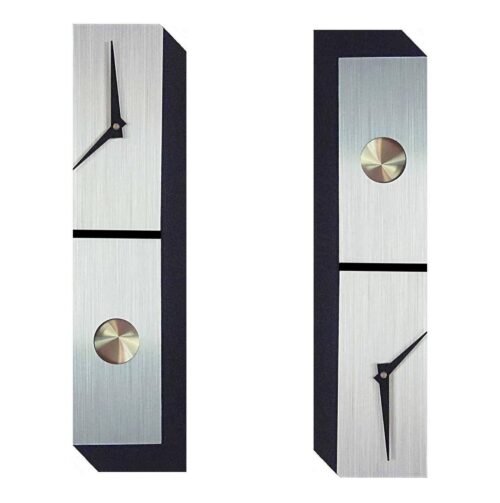3D Modern Pendulum Wall Clock with Inverted Option - SEE VIDEO