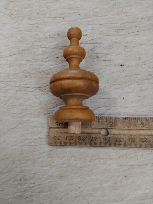 3 FRANZ HERMLE REGULATOR WALL CLOCK / FURNITURE FINIALS