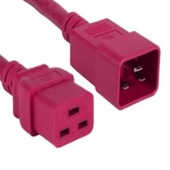 3 ft. 12 AWG 20 Amp 250-Volt Heavy-Duty Power Cord (IEC320 C20...