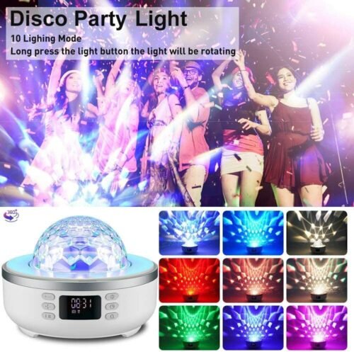 3 in 1 Star Projector Galaxy Projector Night Light for Bedroom Bluetooth Speaker