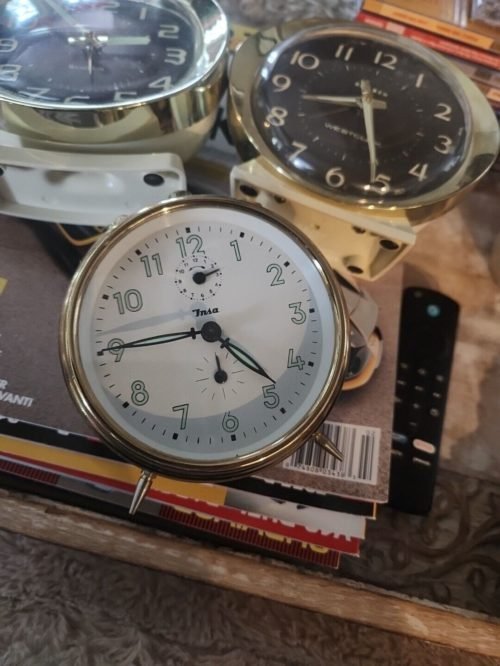 3 Vintage Alarm Clocks