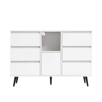 46.06 in. W x 14.96 in. D x 31.89 in. H 6-Drawer...