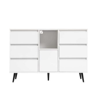 46.06 in. W x 14.96 in. D x 31.89 in. H 6-Drawer...