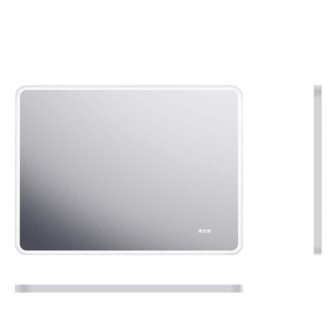 48 in. W x 36 in. H Rectangular Framed Dimmable LED Wall...
