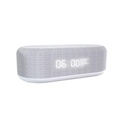 4 in 1 Multi-Function Alarm Clock Display Wireless Charging for Smartphones