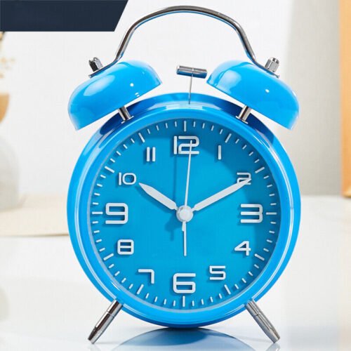 4 inch Wall Clock Silent Quartz Indoor Bedroom Modern Home Shop Art Decor