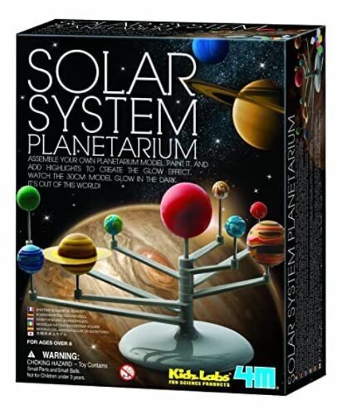 4M Solar System Planetarium - DIY Glow In The Dark Astronomy Planet Model Ste...
