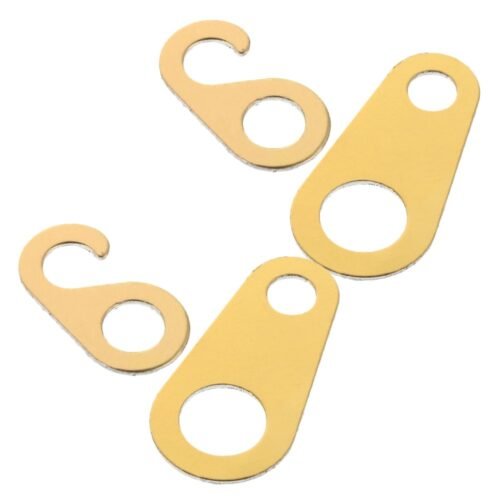 4 Pcs Mechanical Clock Chain Hook Home Decor Metal Hooks Hanging Chains