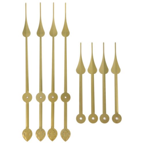 4 Pcs Wall Clock Extra Long Hands Large Kit Electric Motor DIY