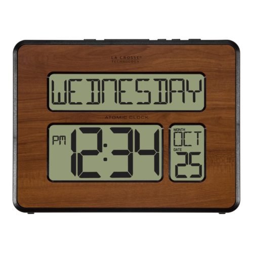 513-1419-WA La Crosse Technology 2" Numbers Atomic Digital Wall Clock - Open Box