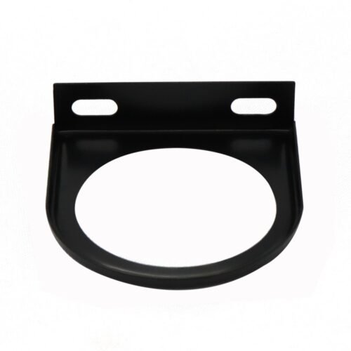52mm Single Gauge Meter Cup Holder Bracket Iron Dash Mount (Black)