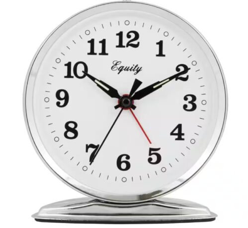 5.50 In. Analog Wind-Up Loud Bell Alarm Clock