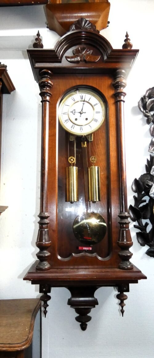 55271 Franz Hermle Germany Vienna Regulator Double Strike On 3 Tones - 130 Cm