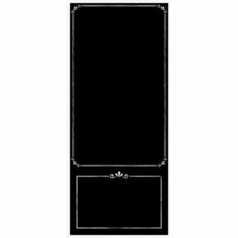 5 in. x 19 in. Decorative Chalkboard 2-piece Peel and Stick Giant...