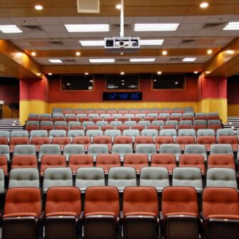 60 in. Blue Large Digital Wall Clock, LED Wall Clock with Stopwatch