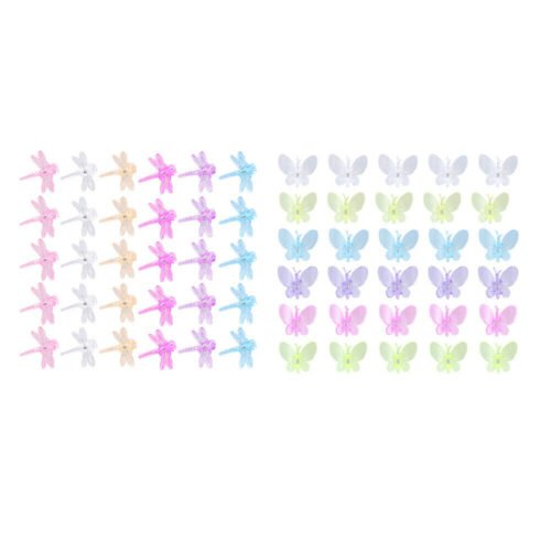 60 Pcs Orchid Vine Clips Plant Training Ladybug Shaped Plants