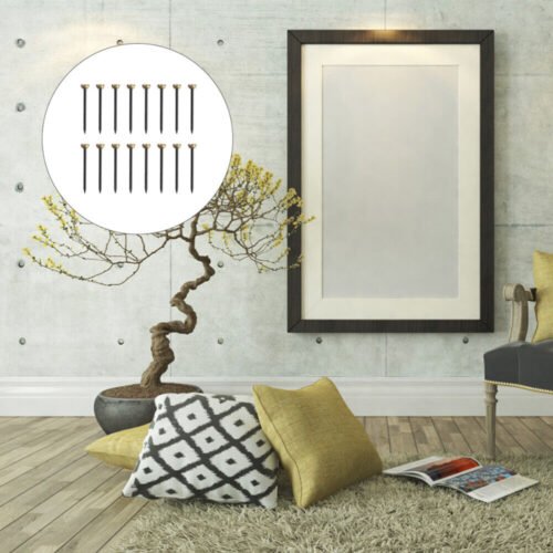 60 Pcs Picture Frame Hangers Hold Wall Painting Hangers Nail