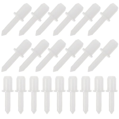 60 Pcs Shutter Latch Louver Pins Plastic Window Fixing Roller Door Fittings