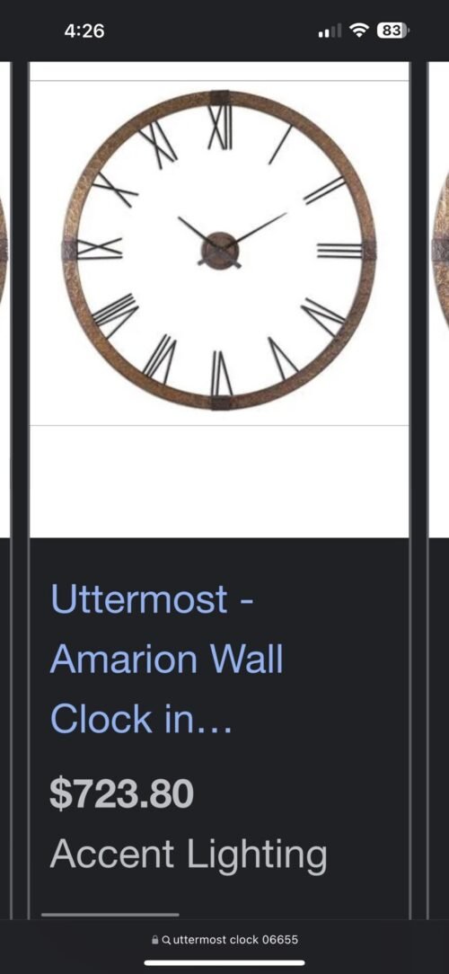 60x60 WALL CLOCK