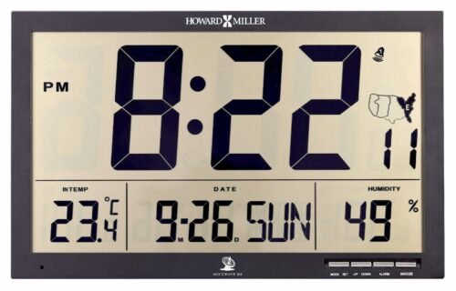 625-770 NEW HOWARD MILLER TABLE/WALL DIGITAL CLOCK CALLED "AYDEN" 625770