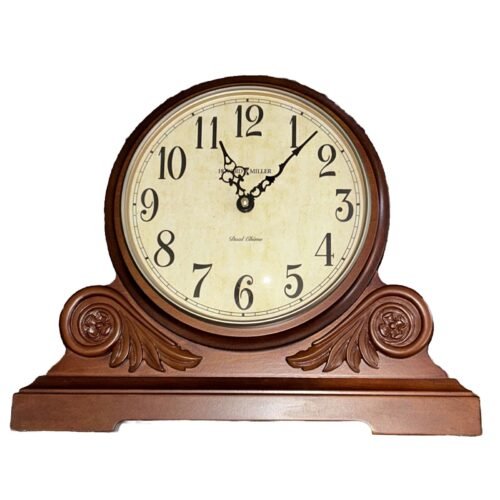 635-138 "DESIREE"--HOWARD MILLER TABLE MANTEL CLOCK IN AMERICANA CHERRY 635138