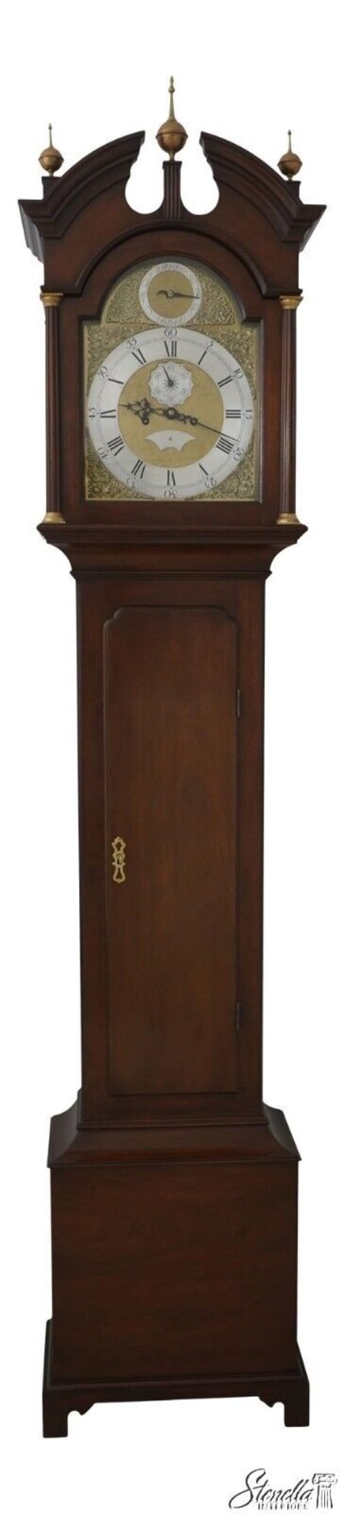 64237EC: KITTINGER CW-730 Colonial Williamsburg Grandfather Clock