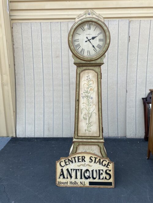 65749 WORKING HOWARD MILLER Grandfather Clock with Storage
