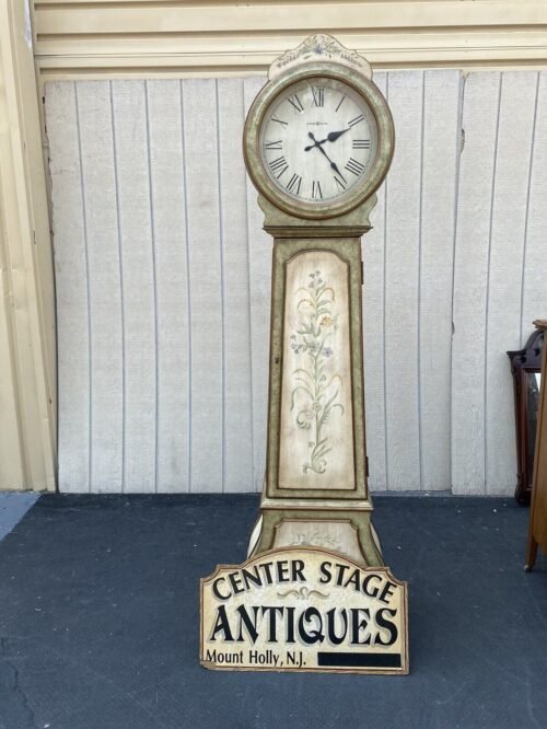 65749 WORKING HOWARD MILLER Grandfather Clock with Storage