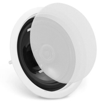 6.5 in. Bluetooth in Ceiling Speakers 150-Watt Flush Mount Ceiling and In-Wall...