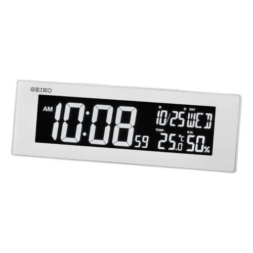 70 Colors Changing Everything Alarm Clock, White