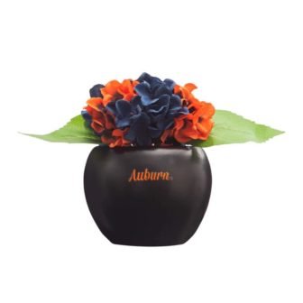 7 in. Auburn University Artificial Hydrangeas - Auburn Fan Gift, Auburn Tigers...