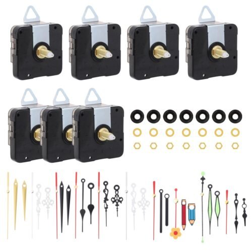 7 Sets Battery Clock Movement Clock Movement Kit Silent Clock Movement