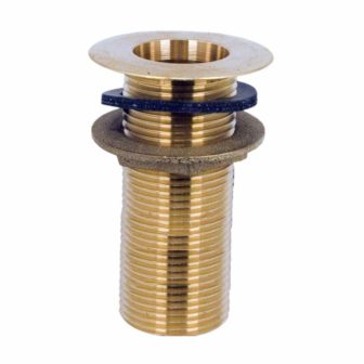 84093 1 in. x 4 in. Brass Drain Sink Waste Socket Kit