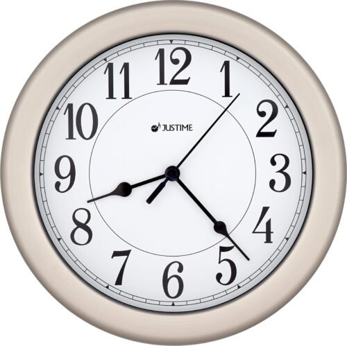 8.5 inch Water Resistant Wall Clock for Bathroom Clock for Wall Decor Small S...