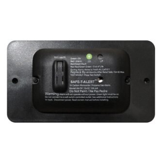 85 Series Slim Line Dual CO & LP Alarm, Black