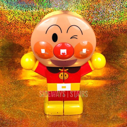 8" ANPANMAN MEGA BLOKS FIGURE 2003 Light & Sound Bandai tuxedo vintage toy RARE