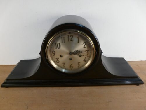 8 DAY TAMBOUR CASE MANTEL CLOCK--SETH THOMAS # 113--ANTIQUE