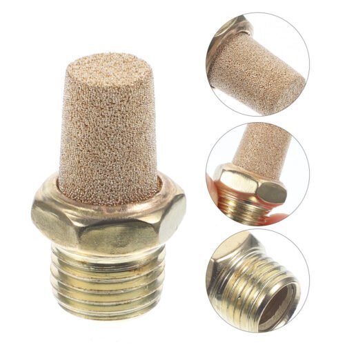 8 Pcs Pneumatic Mufflers Air Solenoid Valve for Compressor Compressed