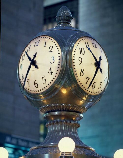 8" x 10" Photo Concourse Clock at Grand Central Station