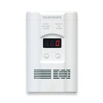 9-Volt Backup Plug-In Combination Carbon Monoxide/Gas Detector Alarm