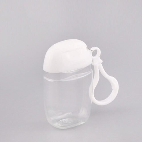 9pcs Hand Holder Keychain Empty Hand Bottles Lotion Sub Bottles