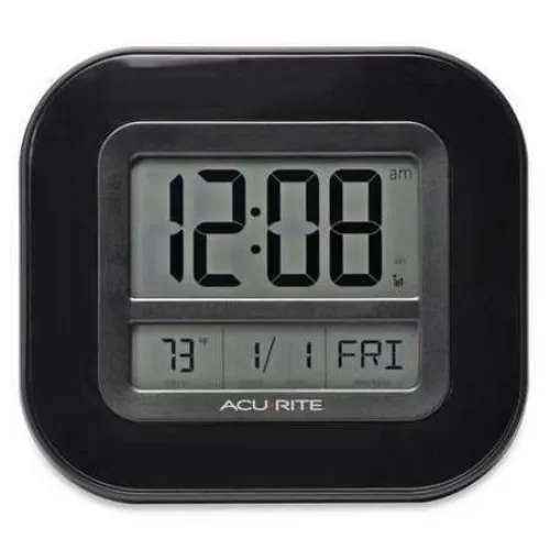 Acurite 75172 Atomic Digital Wall Clock, 9 " - acurite 75172 atomic digital wall clock 9 qjusutu 3